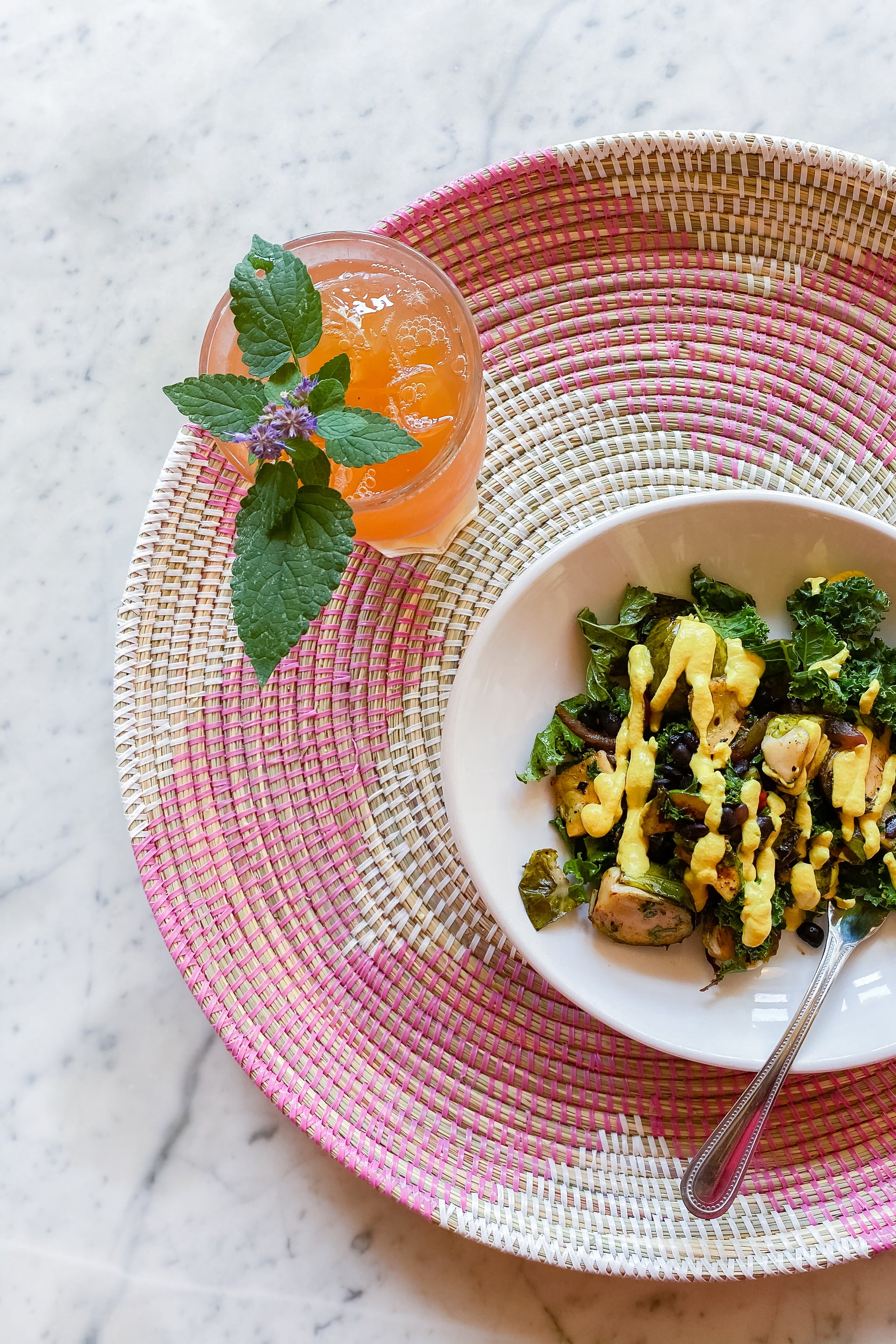 New Flat Woven Platters