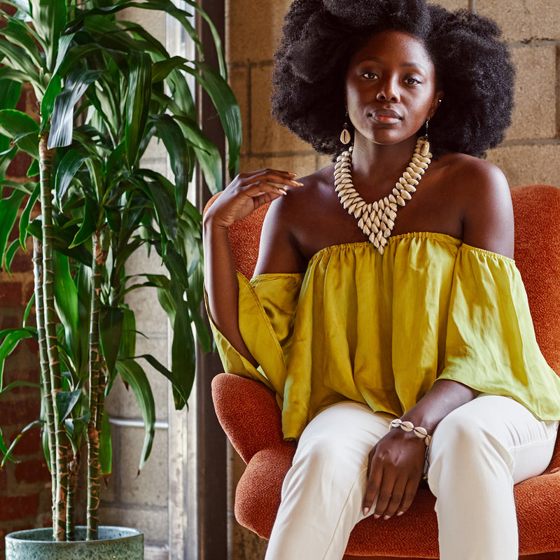 Ozo Cowrie Shell Bracelets