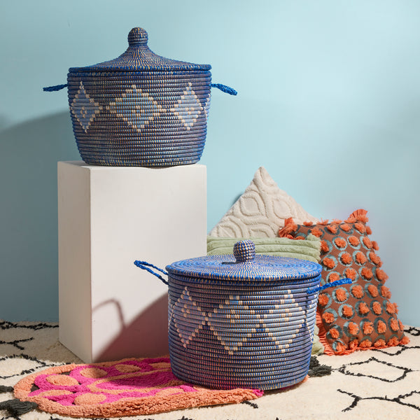 the nile lidded basket