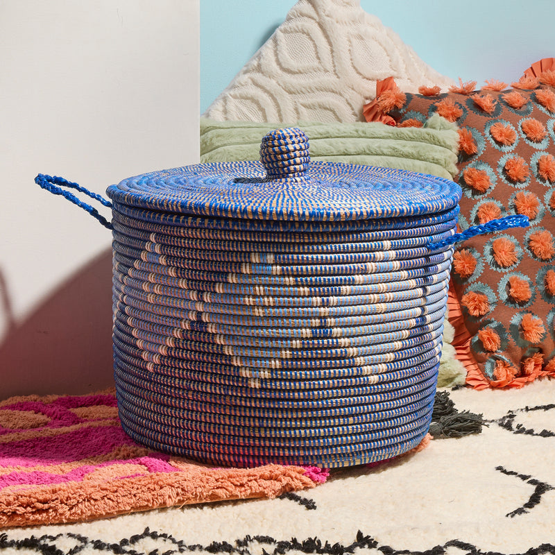 the nile lidded basket