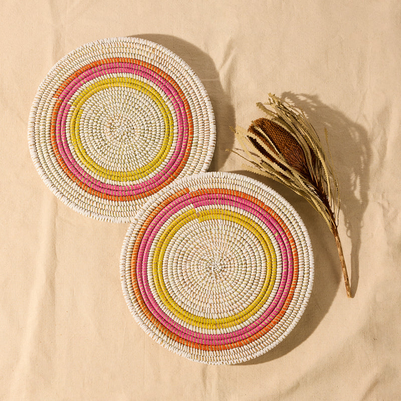 Jahari Placemats: Set Of Two