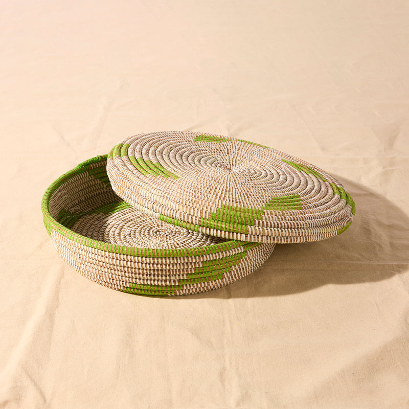 Nyota Woven Tray With Lid