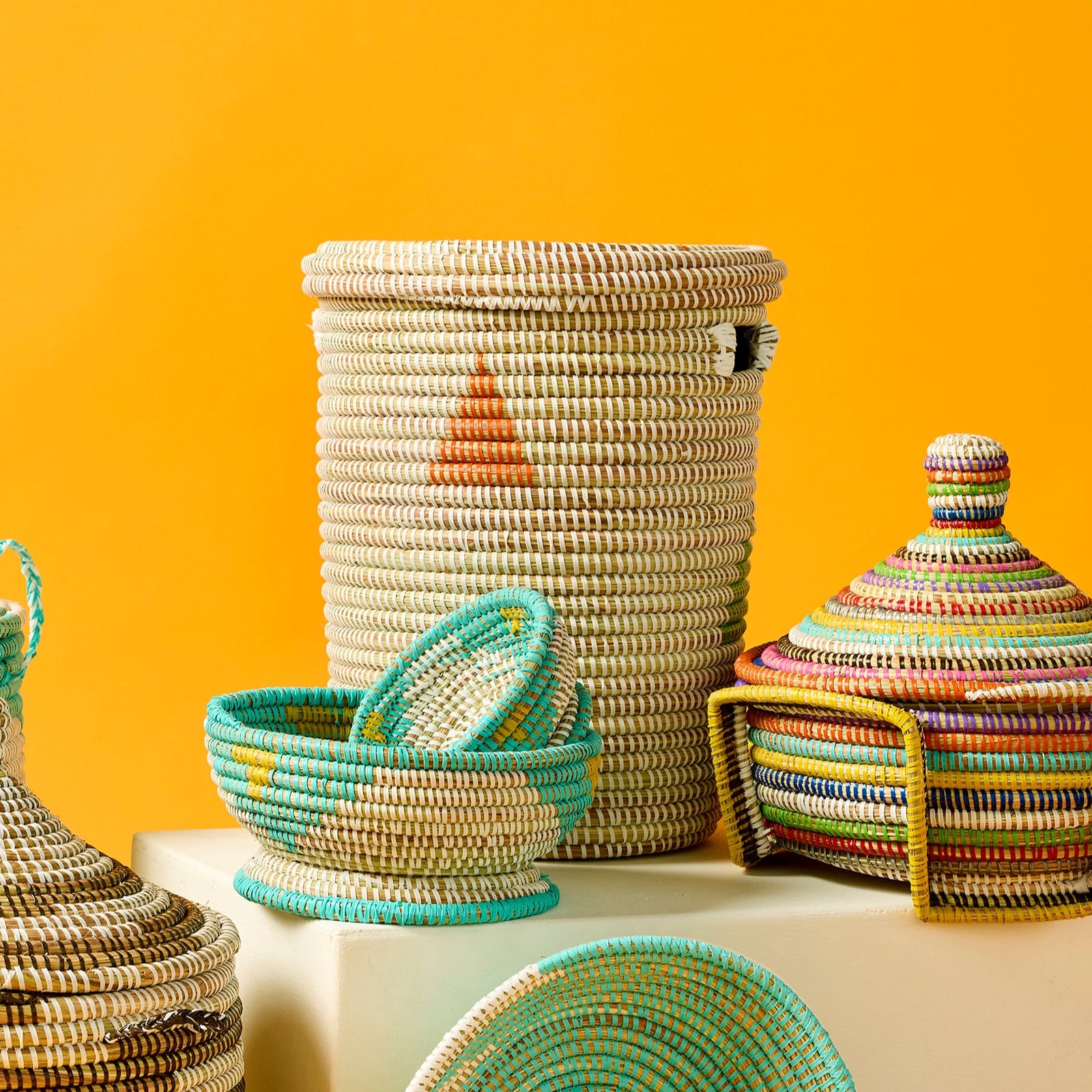 Thando Woven Storage Basket – African Baskets & Home Decor