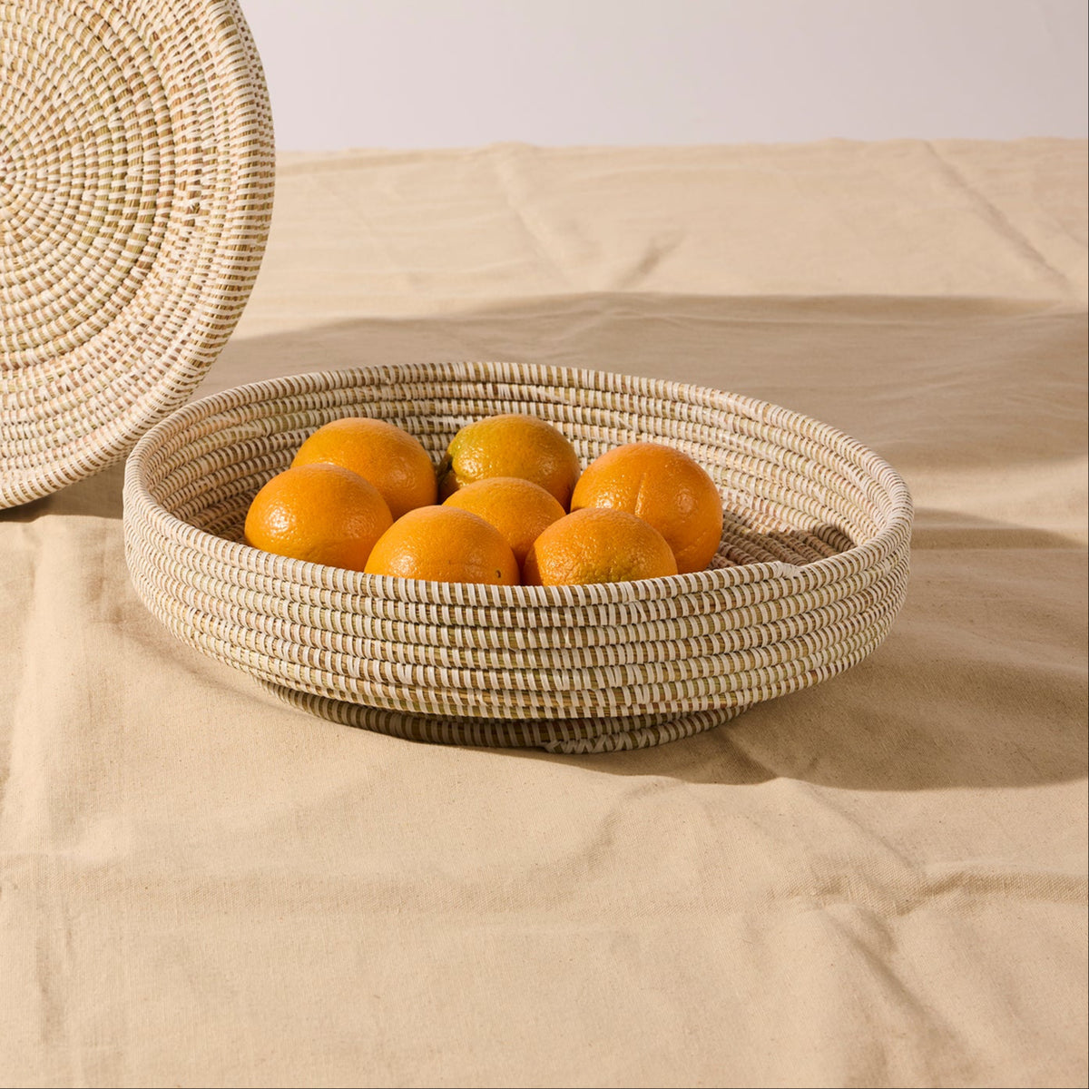 【zara】ゾウのバスケット Zara Woven Bowl – Handwoven African Basket Bowl for Home