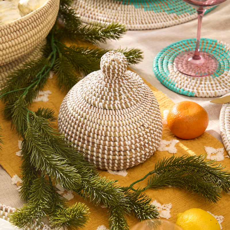 The White Wishing Basket