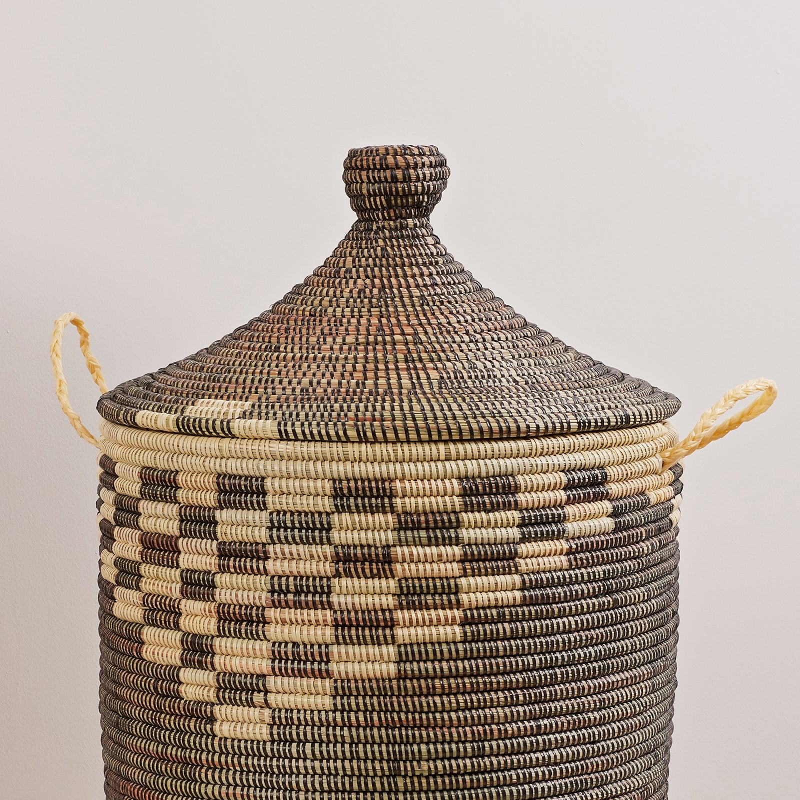 Hadiza Handwoven Storage Basket – African Home Organizer & Décor