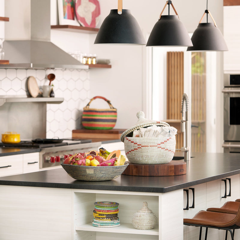 African Basket With Lid Expedition Subsahar