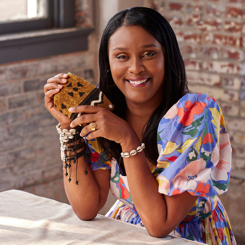 Traditional Mud Cloth Bag – Artisan-Crafted Tote for Shopping and Travel