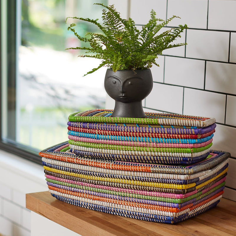 Olie Lidded Basket