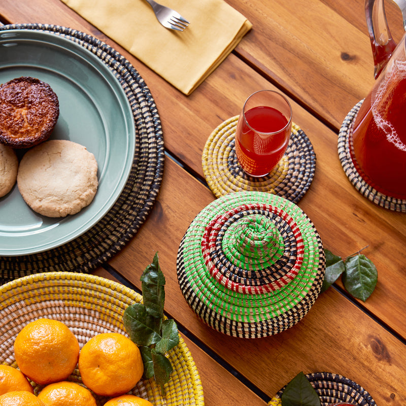 Safiya Placemats: Set Of Two