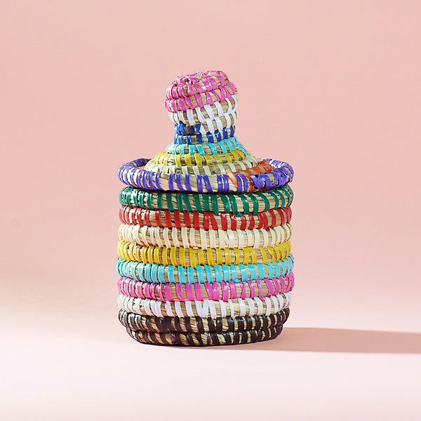 Akia Tiny Basket: Set of Two