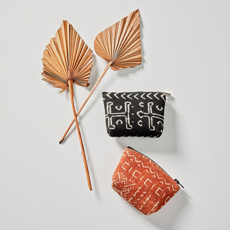 Side View of Adama Mud Cloth Bag – Durable African Handbag