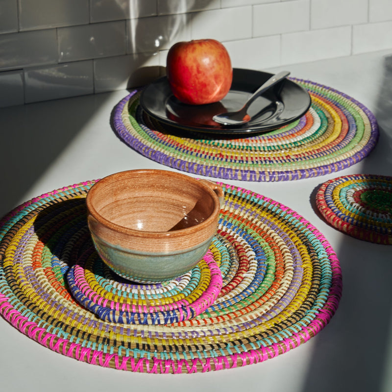Zalipah Placemats: Set Of Two
