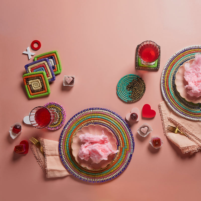 Zalipah Placemats: Set Of Two